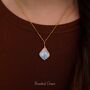 Moonstone Necklace, thumbnail 3 of 10