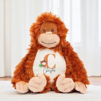 Personalised Soft Toy Giraffe Teddy, 4 of 7