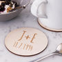 Personalised Initials Coasters, thumbnail 2 of 4