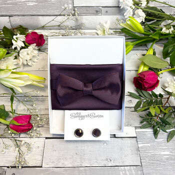 Plum Wedding Set, 4 of 9