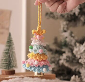 Handcrafted Crocheted Christmas Trees, 7 of 7