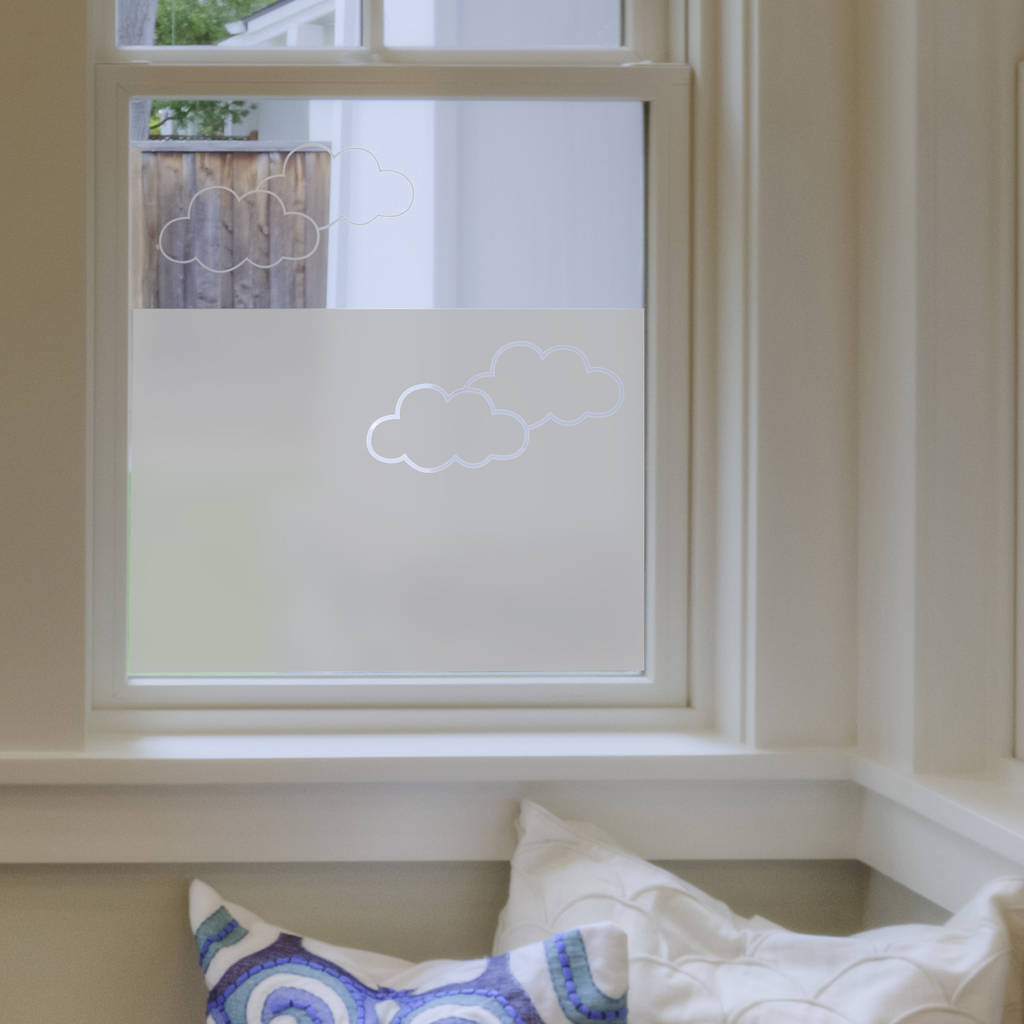 Clouds Frosted Window Film