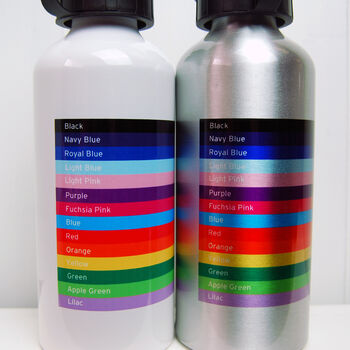 Personalised Heart And Flower Water Bottle, 5 of 5