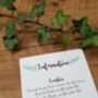 'Rustic Greenery' Botanical Wedding Invitation Bundle, thumbnail 4 of 7
