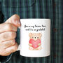 Forever Love Teddy Bear Mug Valentine Gift, thumbnail 6 of 8