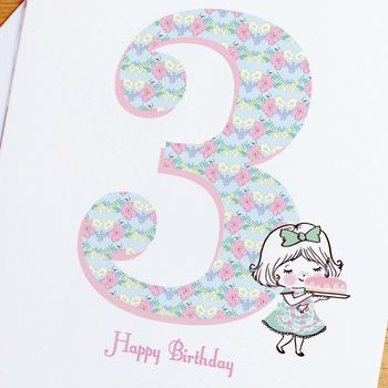 3rd Birthday Card, 2 of 2