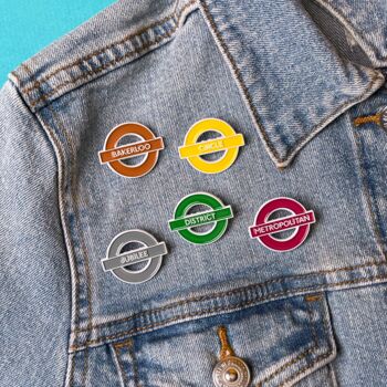 Transport For London District Line Pin Badge, 3 of 3