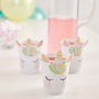 Unicorn Paper Party Cups, thumbnail 1 of 7