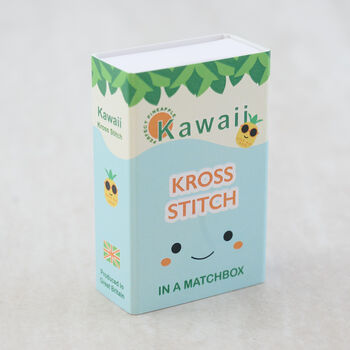 Kawaii Pineapple Cross Stitch Kit, 5 of 9