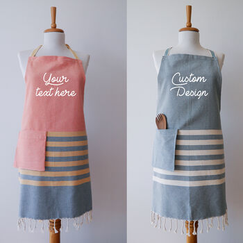 Personalised Apron,Tea Towel, 2nd Anniversary Gift, 4 of 12