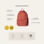 Large Everyday Eco Friendly Backpack, thumbnail 9 of 9