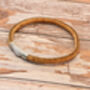 Personalised Cork Bracelet – Natural Portuguese Cord With Hidden Engraved Steel Clasp, thumbnail 3 of 9