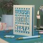Personalised Happy Birthday Papercut Card, thumbnail 7 of 12