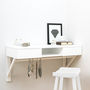 Floating Dressing Table With Drawers And Jewellery Rail, thumbnail 3 of 4
