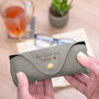 Personalised Faux Leather Glasses Case, thumbnail 1 of 4