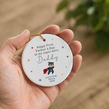First Father's Day Ceramic Keepsake, 2 of 5