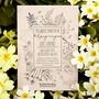 Teacher Thank You Gift Personalised Wildflower Seeds, thumbnail 1 of 5
