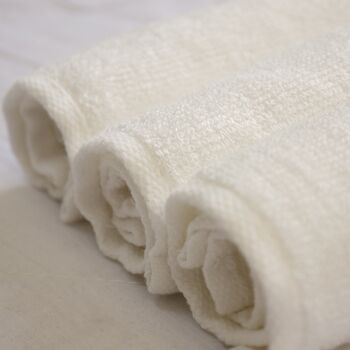 Bamboo Washcloths Set Of Three, 4 of 8