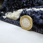 Navy And White Rug The Joanna, thumbnail 4 of 4