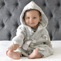 Personalised Soft Baby Lamb Dressing Gown, thumbnail 1 of 5