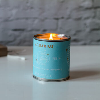 Aquarius Soy Wax Candle, 8 of 8