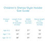 Children's Sherpa Style Hoodie, thumbnail 3 of 7