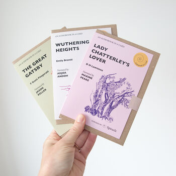 Wuthering Heights Audiobook In A Card Gift, 5 of 12