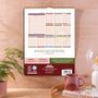 2025–2026 Academic A3 Family Planner | Boho Nouveau, thumbnail 3 of 6