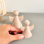 Beige Angel Candle And Angel Gift, thumbnail 9 of 10