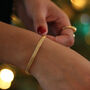 Ladies Sterling Silver Or Gold Mesh Bracelet, thumbnail 3 of 10