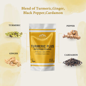 Organic Turmeric Superfood Powder 250g, 2 of 9