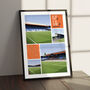 Luton Town Views Of Kenilworth Road Poster, thumbnail 4 of 7