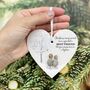 Personalised Best Friends Pebble Heart Bauble, thumbnail 1 of 7