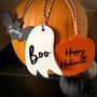 Happy Halloween Acrylic Pumpkin Decoration, thumbnail 2 of 4