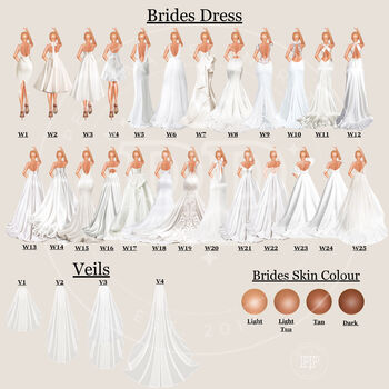 Personalised Bridesmaid Print, Gift For Bride, 7 of 9