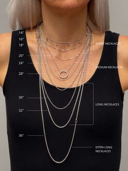 Petal Station Necklace Fully Adjustable, 11 of 11