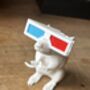 Banksy's Rat With 3D Glasses 3D Model, thumbnail 2 of 8