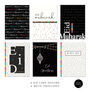 Multipack Of Six Eid Mubarak Cards Black And White, thumbnail 2 of 2