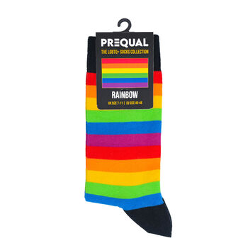Lgbtq+ Gay Pride Rainbow Socks, 2 of 2