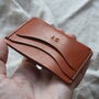 Personalised Minimalist Leather Wallet, thumbnail 1 of 9