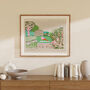 Yoga Mindfulness Art Print Inhale Exhale Poster, thumbnail 6 of 9