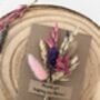 Thank You Teacher Dried Flower Card, thumbnail 1 of 2