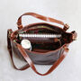 Brown Leather Tote Bag, thumbnail 5 of 6
