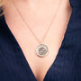Japanese Wax Seal Birth Flower Necklace, thumbnail 8 of 12