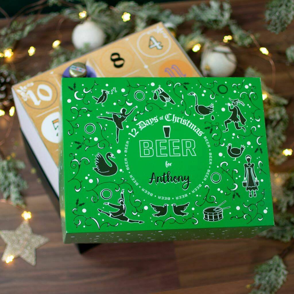Personalised 12 Days Beer Countdown Calendar By TheLittleBoysRoom