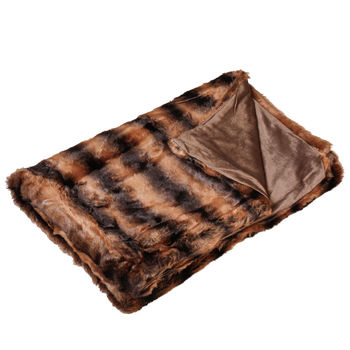 Large Faux Fur Throw Blanket, 2 of 6