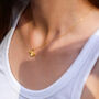 Matte Bumble Bee Sterling Silver Necklace, thumbnail 3 of 12