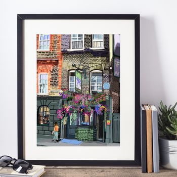 The Grapes, Limehouse Illustration Print, 2 of 3