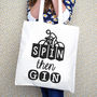 'Spin Then Gin' Tote Bag, thumbnail 1 of 2
