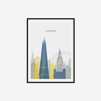Minimalist London Travel Print, 6 of 8